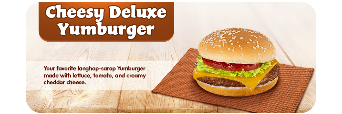 Cheesy Deluxe Burger